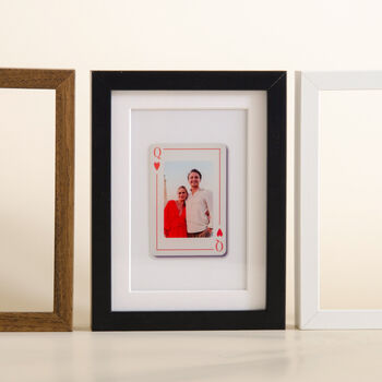 Personalised Playing Card Photo Frame, 4 of 6