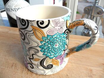 Tankard Mug In Woodstock Design, 10 of 11