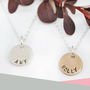 Personalised Solid Coin Necklace, thumbnail 1 of 3