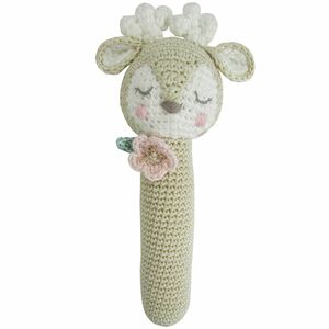 Baby Deer Crochet Rattle By Little Ella James Notonthehighstreet Com