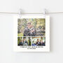 Personalised Three Photo And Message Wedding Anniversary Card, thumbnail 1 of 4