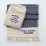 Personalised Soft Cotton Throw, Personalised Gift, thumbnail 7 of 12
