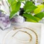 Thumbelina Gold Waterproof Necklace + Bracelet, thumbnail 7 of 9