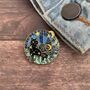 Black Cat Astrology Enamel Pin, thumbnail 3 of 5
