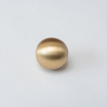 Solid Brass Cylindrical Drawer Knob, 5 of 7