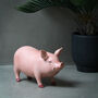 Pink Pig Ornament, thumbnail 1 of 4