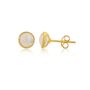 Savanne Gemstone And Gold Plated Stud Earrings, thumbnail 8 of 10