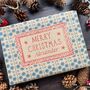 Christmas Personalised Name Paper Fibre Manilla Kraft Wrapping Paper, thumbnail 2 of 5