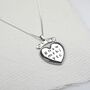 Sterling Silver Love Necklace With Secret Sentiment, thumbnail 1 of 3