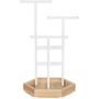 White Metal Wood Jewellery Display Tree Stand Hold, thumbnail 4 of 8