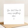 Emotional Support And Encouragement Card For Friend, thumbnail 2 of 8