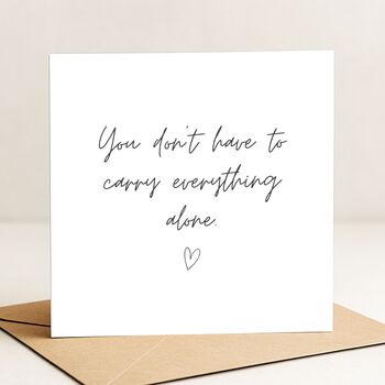 Emotional Support And Encouragement Card For Friend, 2 of 8