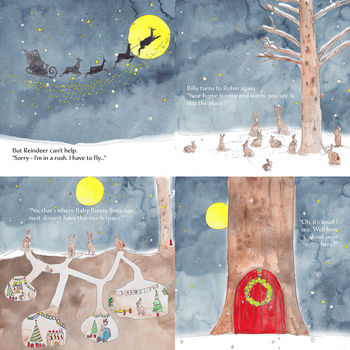 Personalised Christmas Eve Story Book, 8 of 10