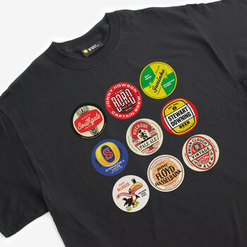 Middlesbrough Football Beer Mats T Shirt, 3 of 4