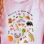 Nature Is Good For Me Embroidered Sweatshirt, thumbnail 4 of 6