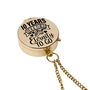 Personalised 10th Tin Anniversary Compass Gift With Wooden Box, thumbnail 6 of 10