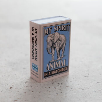 Wool Felt Elephant Gift In A Matchbox, 6 of 7