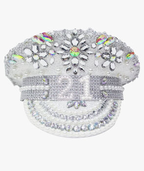 Birthday Pearl Hat 21 18 30 40 50 60 70, 2 of 7