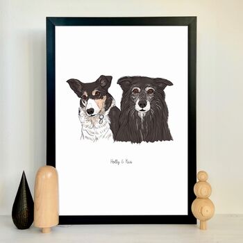 Hand Drawn Personalised Pet Portraits, 3 of 11