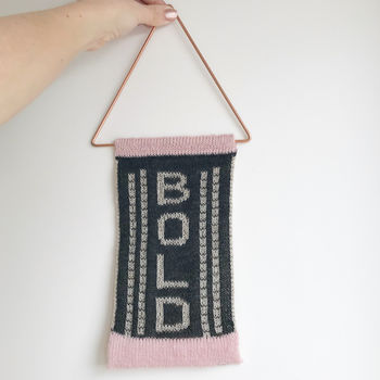 Motivational Wall Hanging, ' Be Bold ', 10 of 12