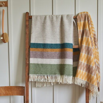 100% Pure New Wool Blanket/Throw, 2 of 10