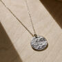 Personalised Touch Wood Disc Necklace, thumbnail 2 of 7