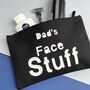 Dad/Daddy/Grandad Face Stuff Storage Pouch, thumbnail 2 of 4