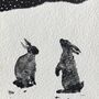 Snow Rabbits, thumbnail 1 of 2