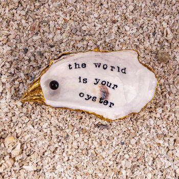 The World Is Your Oyster A4 Print, 2 of 2