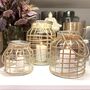 Small Bamboo And Glass Hanging Candle Lantern, thumbnail 3 of 6