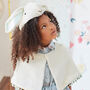 Sherpa Bunny Cape Dress Up, thumbnail 1 of 3