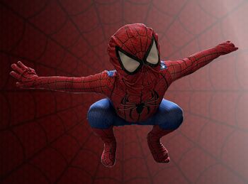 Realistic Kids Spiderman Fancy Dress Costume, 7 of 8