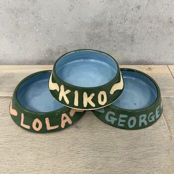 Handmade Personalisable Pet Bowl, 5 of 12