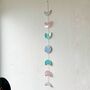 Glass Moon Phase Garland Multicoloured, thumbnail 3 of 7