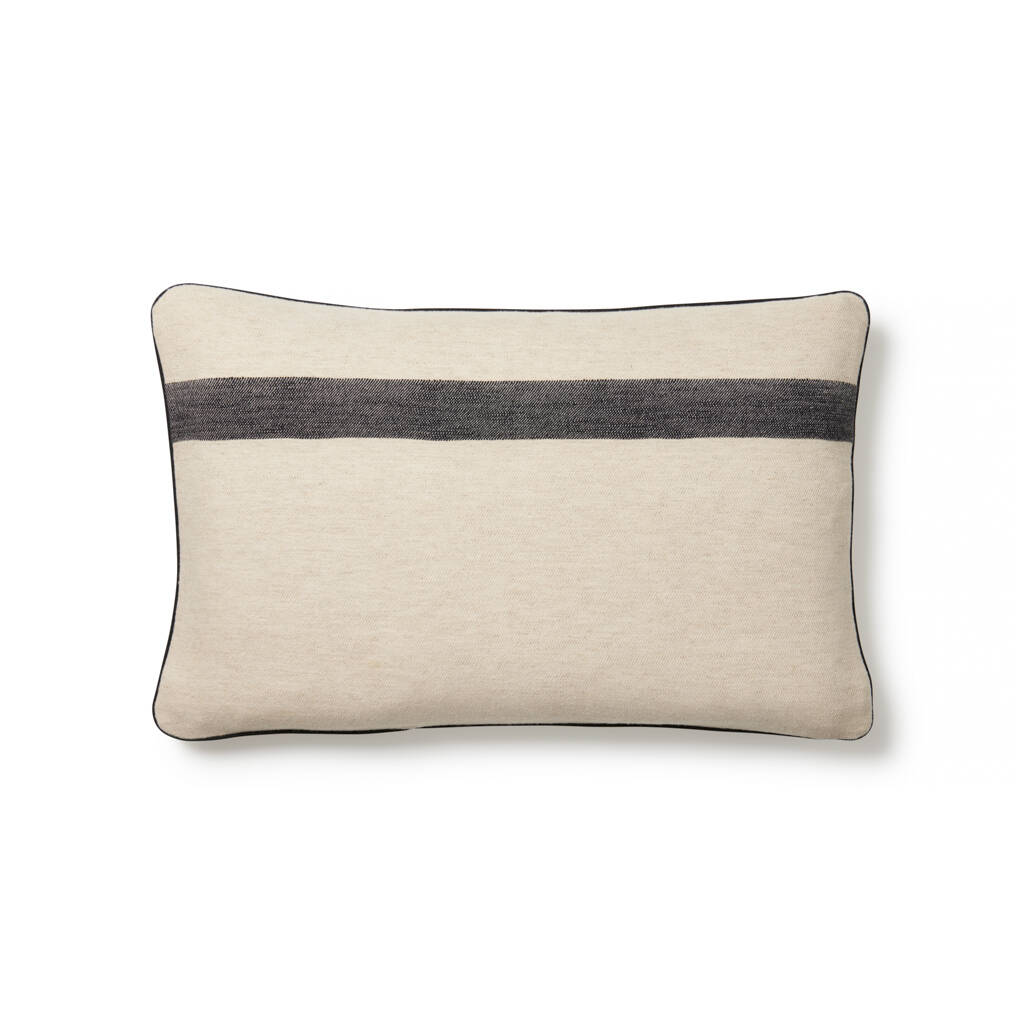 Narin Woven Linen Cushion, 1 of 3