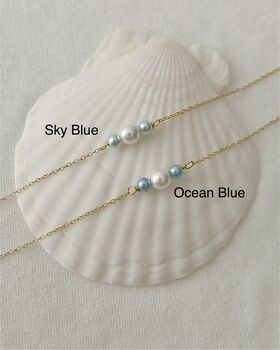 Something Blue Bracelet Bridal Proposal Gift, 3 of 4