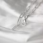 Sterling Silver Paperclip Chain Necklace, thumbnail 4 of 6