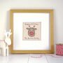 Personalised Reindeer Christmas Card For Him Or Her, thumbnail 4 of 12