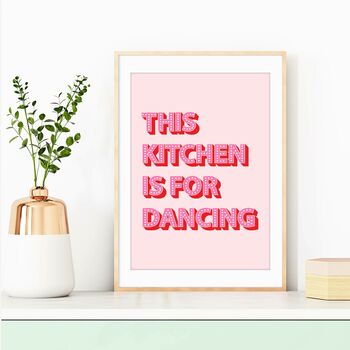 Kitchen Dancing Print, 2 of 10