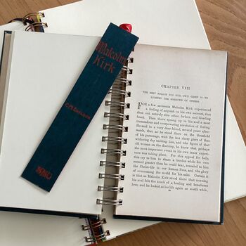 'Malcolm Kirk' Upcycled Notebook, 2 of 5