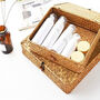 Pack Of Two Natural Woven Seagrass Storage Box, thumbnail 4 of 4