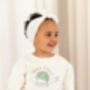 Mini Flyer Or First Time Flyer Personalised Embroidered Globe Holiday Airport Sweatshirt Jumper, thumbnail 2 of 5