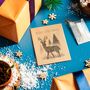 10 Christmas Stag Seed Packet Christmas Cards, thumbnail 1 of 2