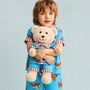Oh Crab Pyjama Set With Matching Teddy Bear, thumbnail 1 of 4