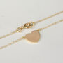 Gold Heart Necklace, thumbnail 1 of 4