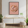 Chocolate Doughnut Print, thumbnail 2 of 5