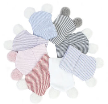 Personalised Embroidered Baby Beanie Hat, 4 of 4