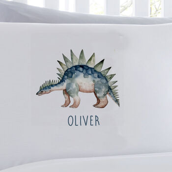 Personalised Dinosaur Pillowcase, 3 of 3