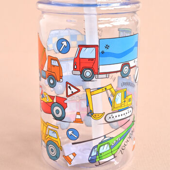 Personalised Car Print Drinking Bottle, 2 of 3