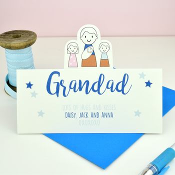 Personalised Grandad's Father's Day Card, 4 of 5